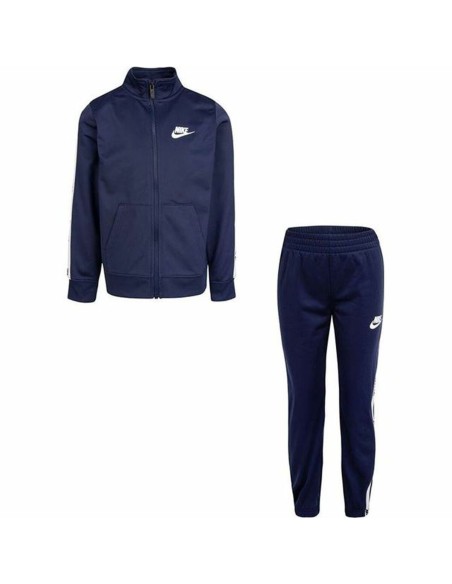 Children's Sports Outfit Nike Tricot Logo Infantil Navy Blue