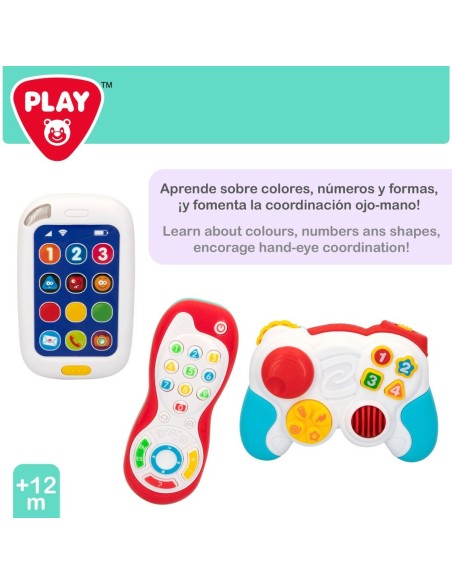 Set of Toys for Babies PlayGo 14,5 x 10,5 x 5,5 cm (4 Units)