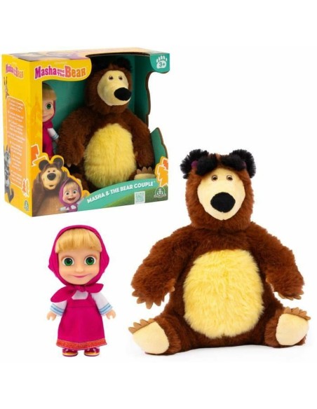 Action Figure MASHA AND THE BEAR MHA21 2 Pieces (2 Units)