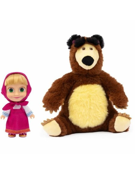 Action Figure MASHA AND THE BEAR MHA21 2 Pieces (2 Units)