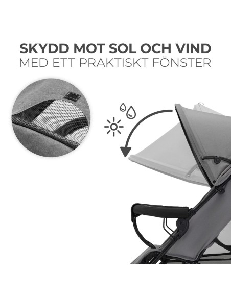 Baby's Pushchair Kinderkraft KSTIK000GRY0000 Grey 1 Piece