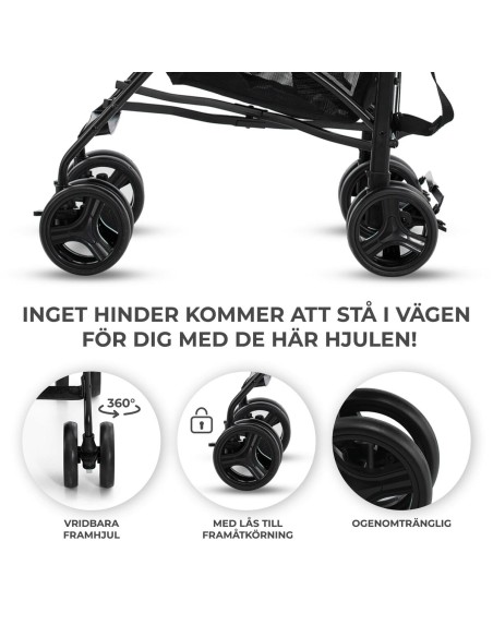 Baby's Pushchair Kinderkraft KSTIK000GRY0000 Grey 1 Piece