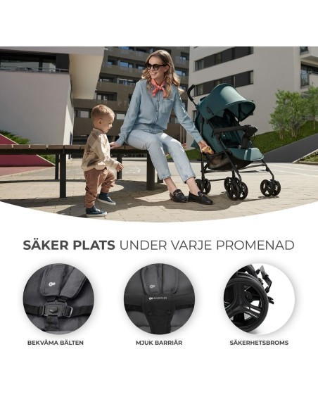 Baby's Pushchair Kinderkraft KSTIK000GRY0000 Grey 1 Piece