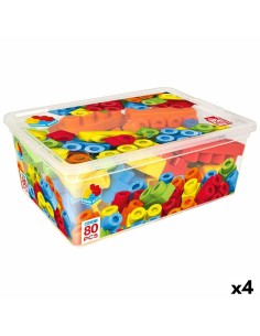 Construction set Color Block Basic 80 Pieces (4 Units)