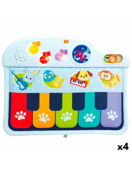 Interactive Piano for Babies Winfun 42 x 3 x 32 cm (4 Units)