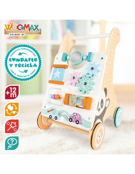 Wheeled walking frame Woomax Activity centre 2 Units 29,5 x 47 x 33 cm