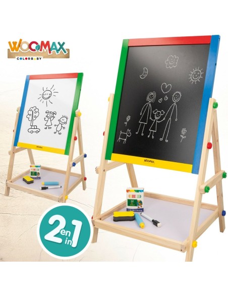2 in 1 Board Woomax 5 Pieces 37,5 x 65 x 30,5 cm 4 Units