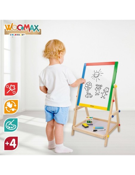 2 in 1 Board Woomax 5 Pieces 37,5 x 65 x 30,5 cm 4 Units
