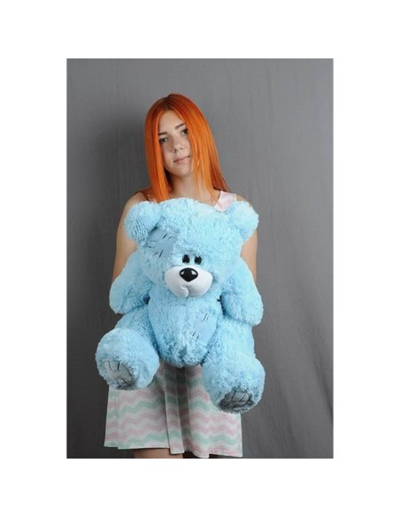 Teddy Bear GO GIFT TEDDY 60 BL Blue Plush 60 cm