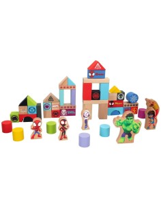 Playset Spidey Amazing Friends 50 Pieces 4 Units 8 x 9,5 x 1,5 cm 2