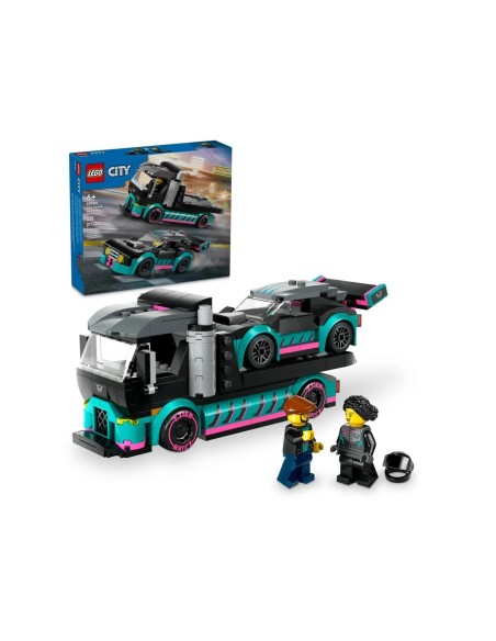Playset Lego 60406 Race Car and car carrier truck