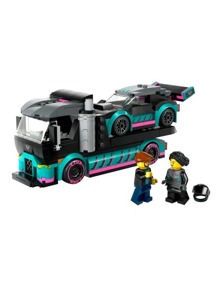 Playset Lego 60406 Race Car and car carrier truck