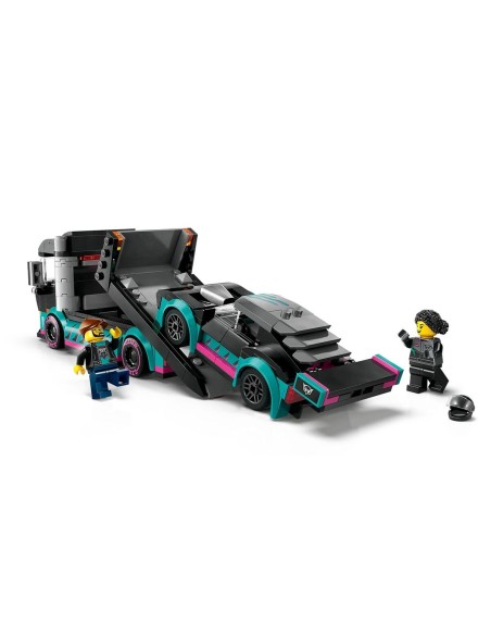 Playset Lego 60406 Race Car and car carrier truck