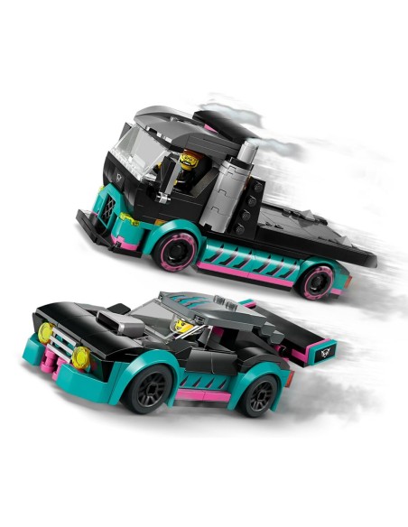 Playset Lego 60406 Race Car and car carrier truck