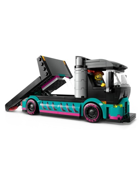 Playset Lego 60406 Race Car and car carrier truck