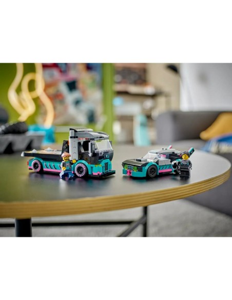 Playset Lego 60406 Race Car and car carrier truck