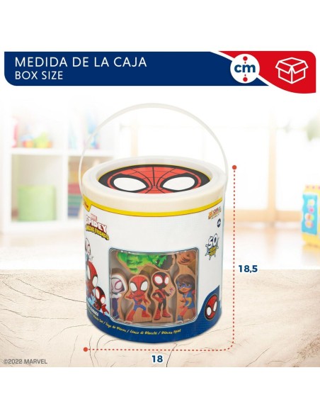 Playset Spidey Amazing Friends 50 Pieces 4 Units 8 x 9,5 x 1,5 cm