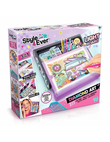 Playset Canal Toys Diamant'Art Lighted Case