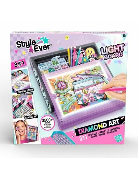 Playset Canal Toys Diamant'Art Lighted Case