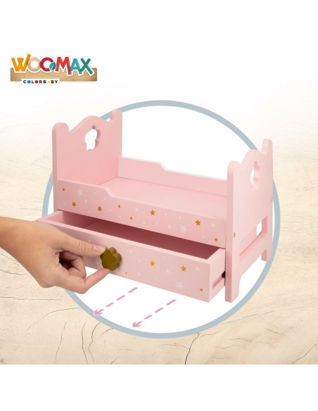 Bed Woomax Pink 4 Units 31 x 20 x 16 cm