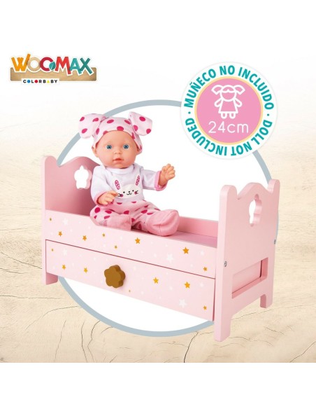 Bed Woomax Pink 4 Units 31 x 20 x 16 cm