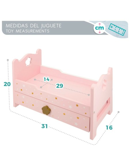 Bed Woomax Pink 4 Units 31 x 20 x 16 cm