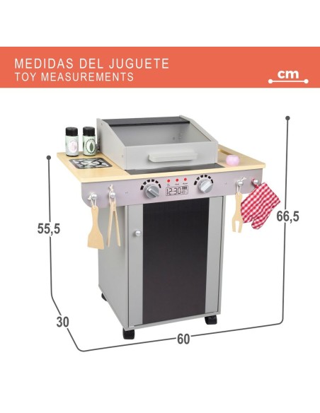Toy kitchen Teamson BBQ 60 x 66,5 x 30 cm