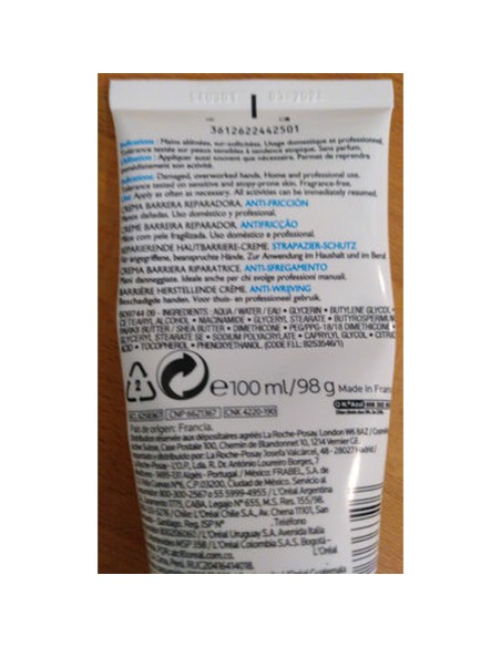 Hand Cream La Roche Posay Cicaplast 100 ml