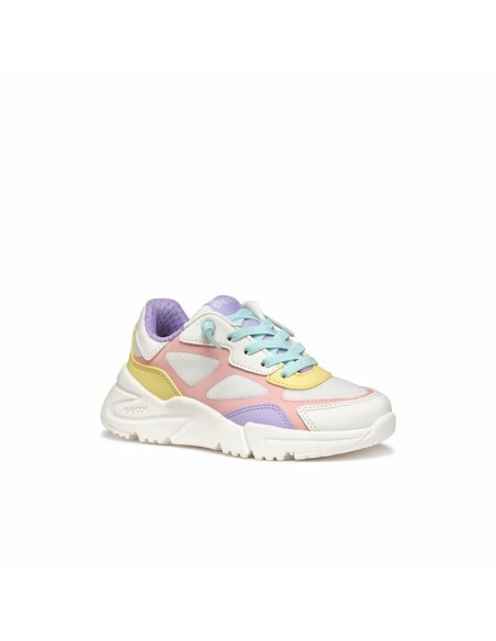 Sports Shoes for Kids Geox Loftus White