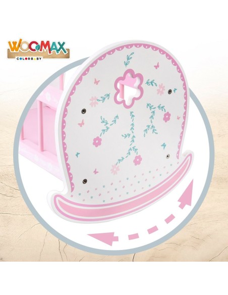 Cradle for dolls Woomax 2 Units 47 x 35 x 35 cm
