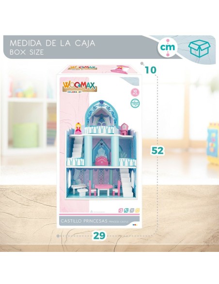 Doll's House Woomax 9 Pieces 2 Units 37 x 53,5 x 15 cm