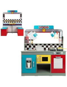 Toy kitchen Play & Learn Retro 90 x 104 x 58 cm