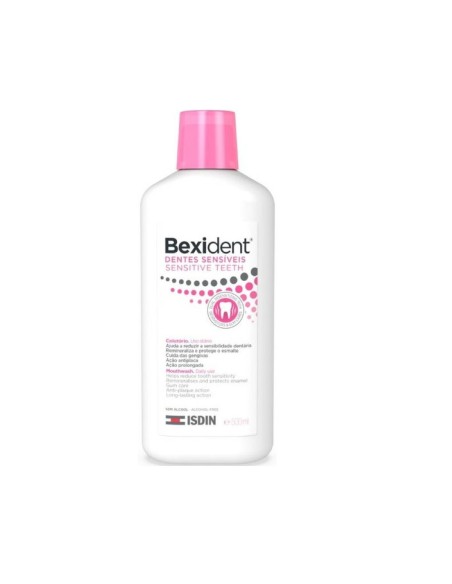 Mouthwash Isdin Bexident Sensitive Teeth Anti-plaque (500 ml)