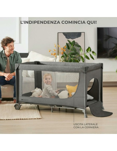 Baby Crib Kinderkraft KLJOY02DGR00000