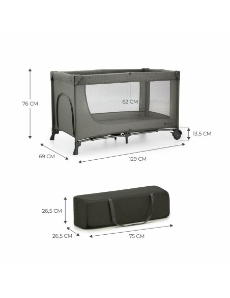Baby Crib Kinderkraft KLJOY02DGR00000