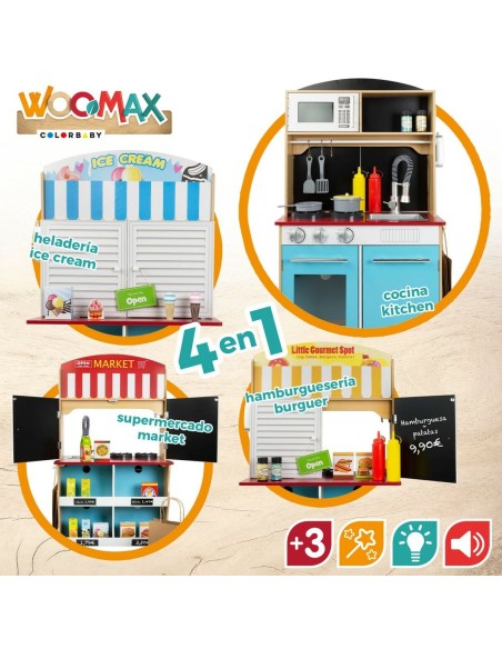 Toy kitchen Play & Learn 60 x 109 x 40 cm