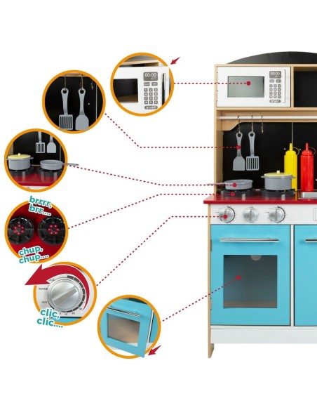 Toy kitchen Play & Learn 60 x 109 x 40 cm