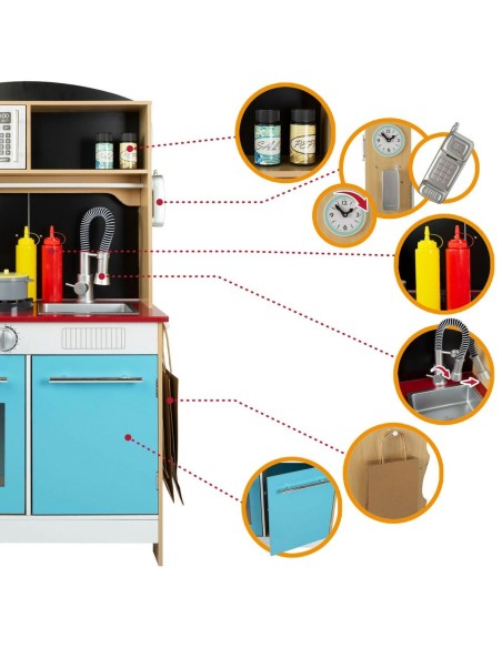 Toy kitchen Play & Learn 60 x 109 x 40 cm