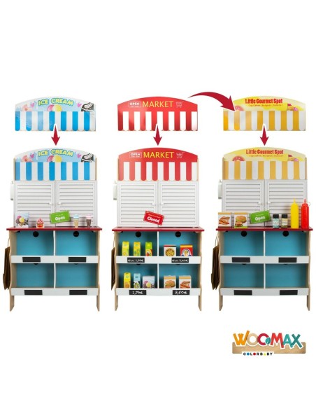 Toy kitchen Play & Learn 60 x 109 x 40 cm