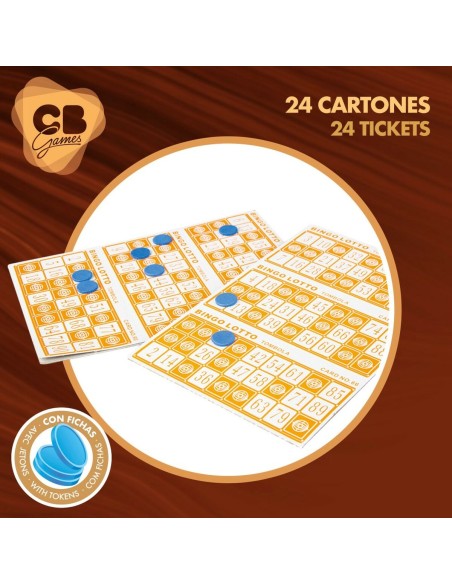 Bingo CB Games Wood Plastic (2 Units)