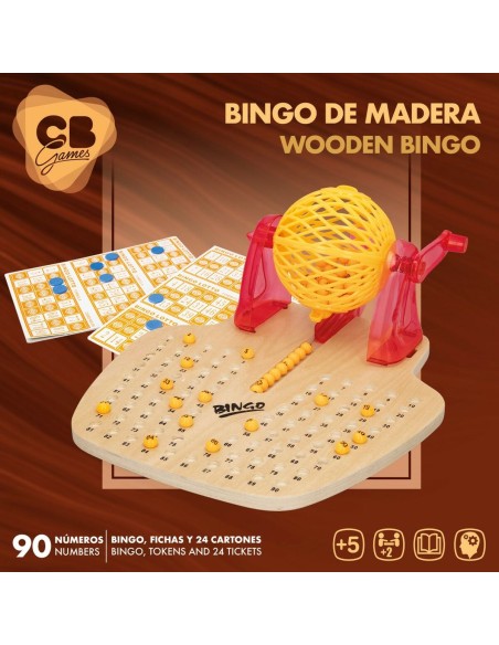 Bingo CB Games Wood Plastic (2 Units)