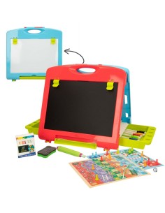Double-sided Slate Colorbaby 34 x 31 x 29 cm 2 Units 34 x 31 x 29 cm 2