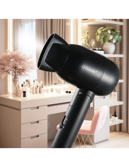 Hairdryer Feel Maestro MR-200 Black 1500 W