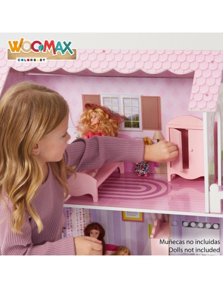 Doll's House Play & Learn 14 Pieces 80 x 112 x 31 cm