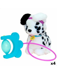 Plush Pet Eolo Sprint Dog 19 x 21,5 x 13 cm (4 Units)