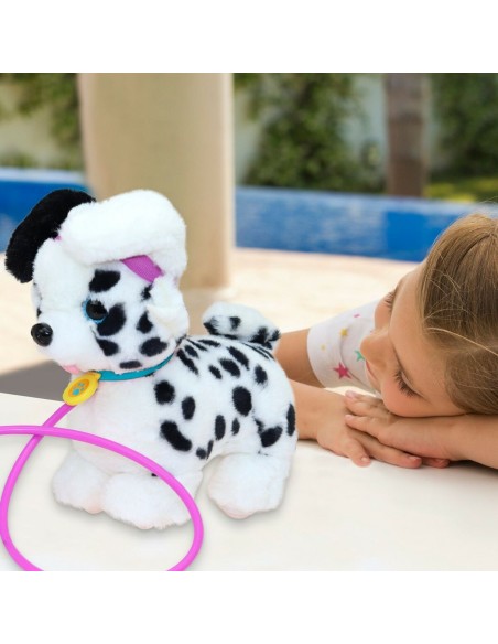 Plush Pet Eolo Sprint Dog 19 x 21,5 x 13 cm (4 Units)