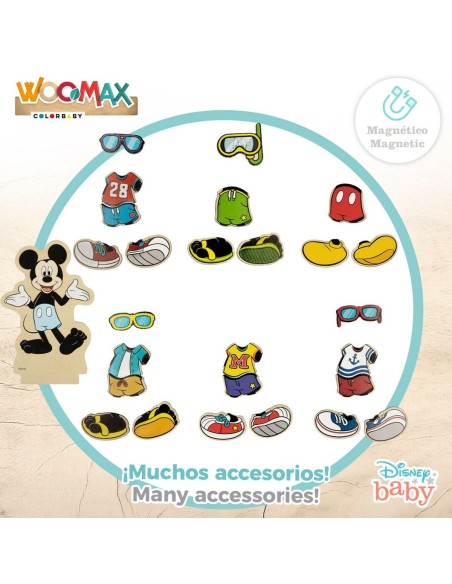Figures Disney 54 Pieces 4 Units 11,5 x 17,5 x 1,2 cm