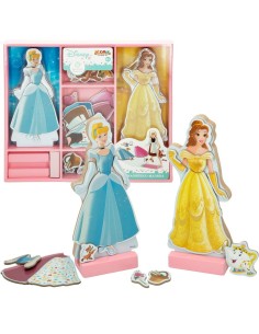 Figures Disney Princess 45 Pieces 4 Units 9 x 20,5 x 1,2 cm 2