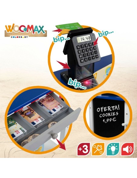 Toy Supermarket Woomax 28 Pieces 48 x 70 x 30 cm