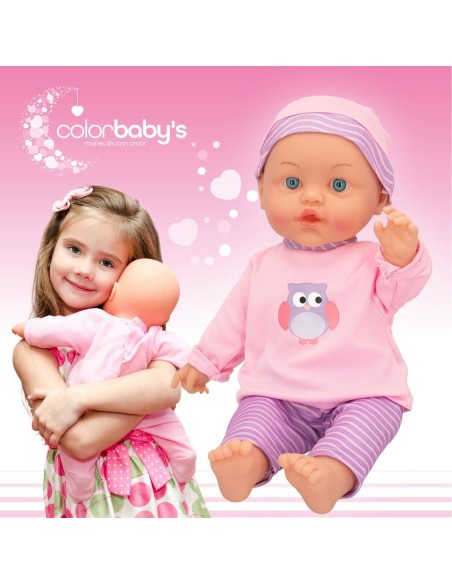 Baby doll Colorbaby 2 Units 24 x 42 x 11 cm